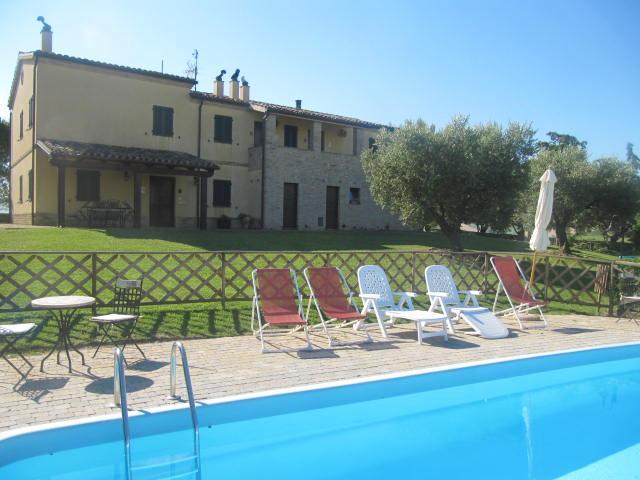 Гостевой дом Agriturismo La Quiete Polverigi Экстерьер фото